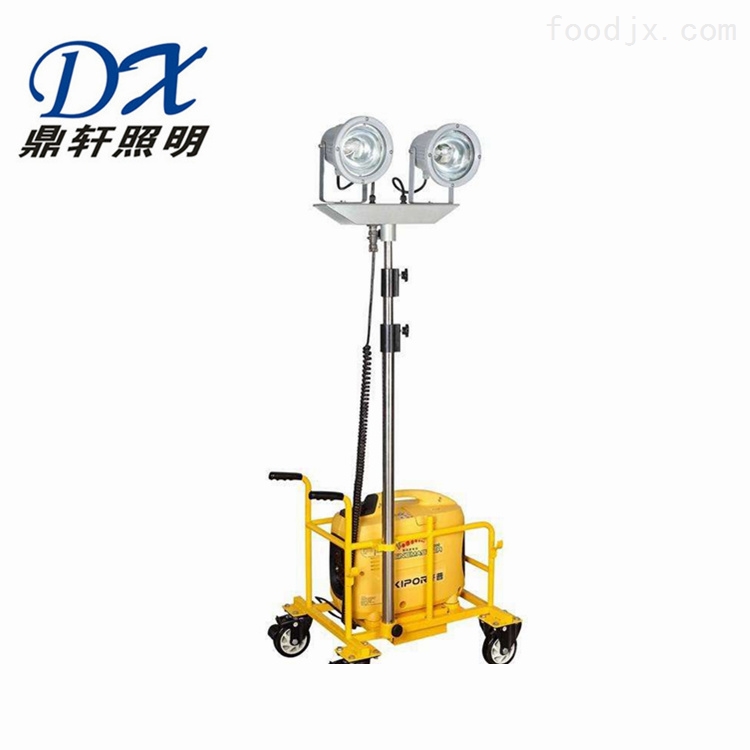 ZR5900B轻便式升降移动照明灯2*150W功率